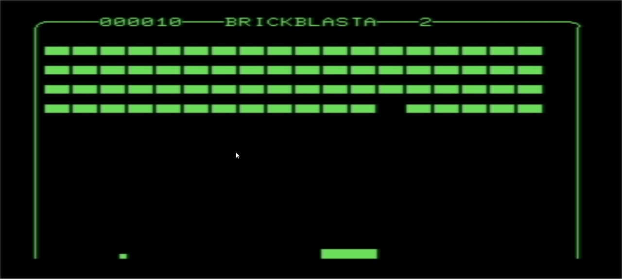 Brick Blasta (Commodore 64/PET) screenshot 2