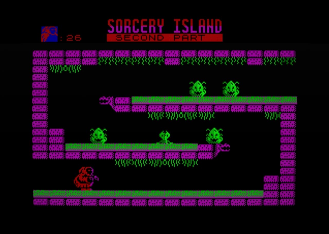 SORCERY ISLAND - ZX Spectrum 48k screenshot 6