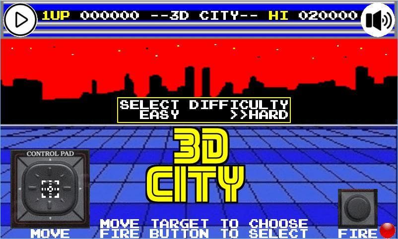 Retro 3D City screenshot 3