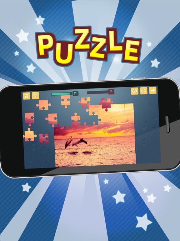 Dolphin Jigsaw Puzzles beautiful Scenery. Premium screenshot 2