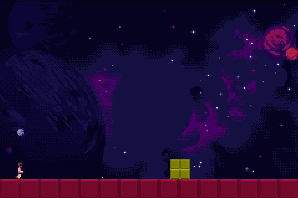 Mia vs Tetris screenshot 2