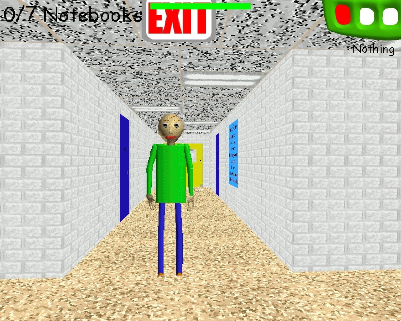 Baldis Basics Classic (♂️ Right Version ♂️) screenshot 2