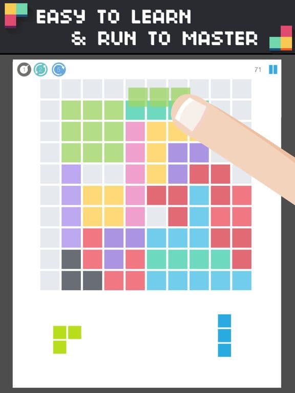1 Block Launcher Squares screenshot 5
