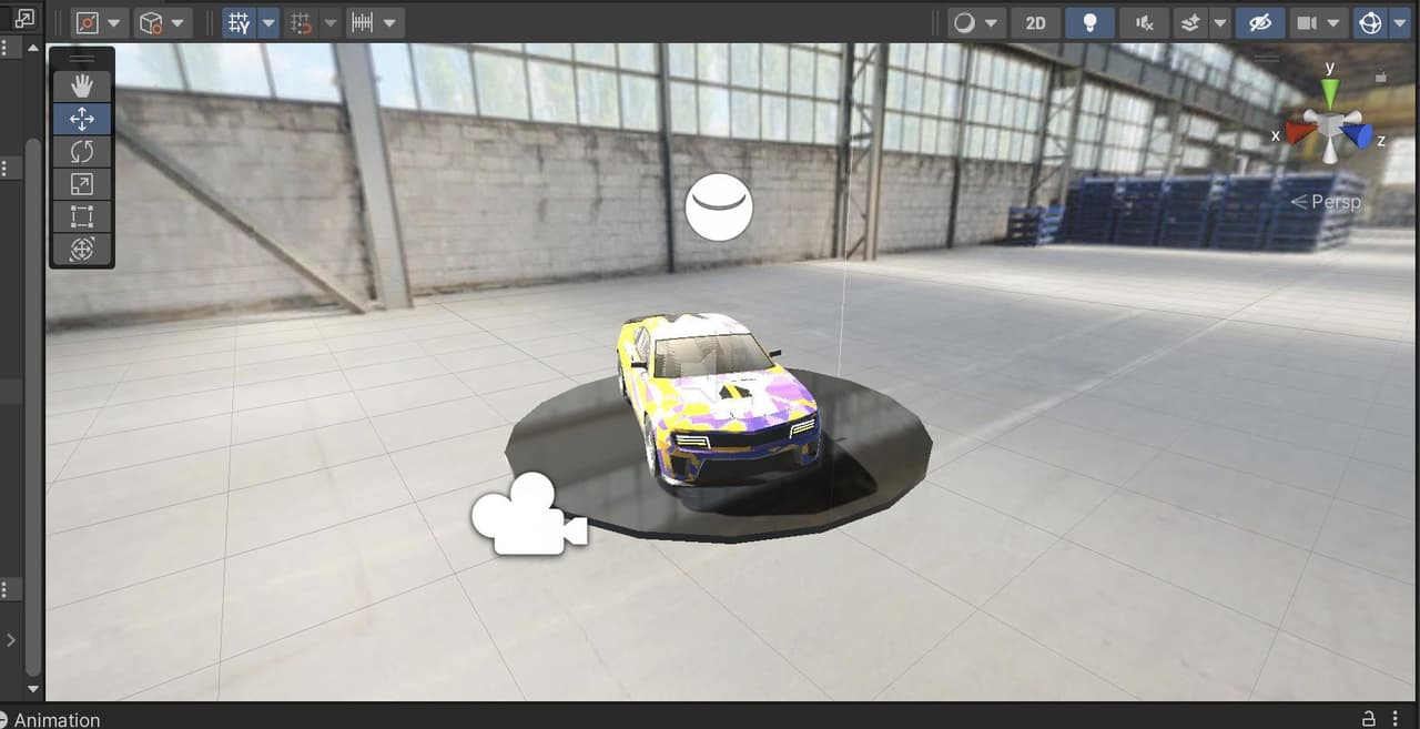Real Racing camaro