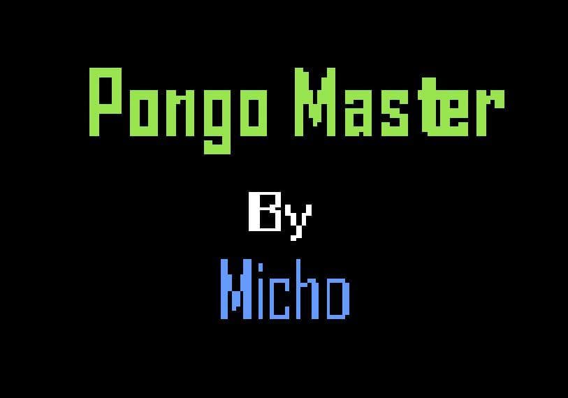 Pongo Master