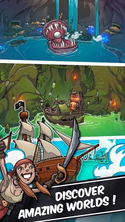 Clicker Pirates - Tap to fight screenshot 5