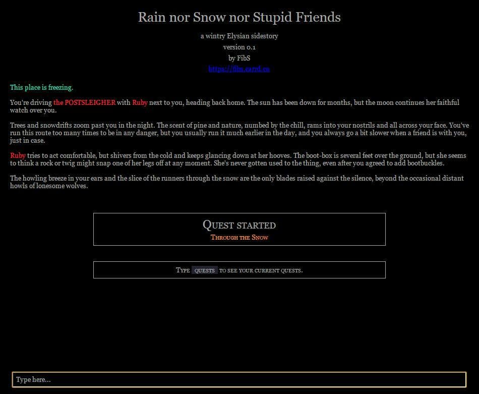 Rain Nor Snow Nor Stupid Friends screenshot 2
