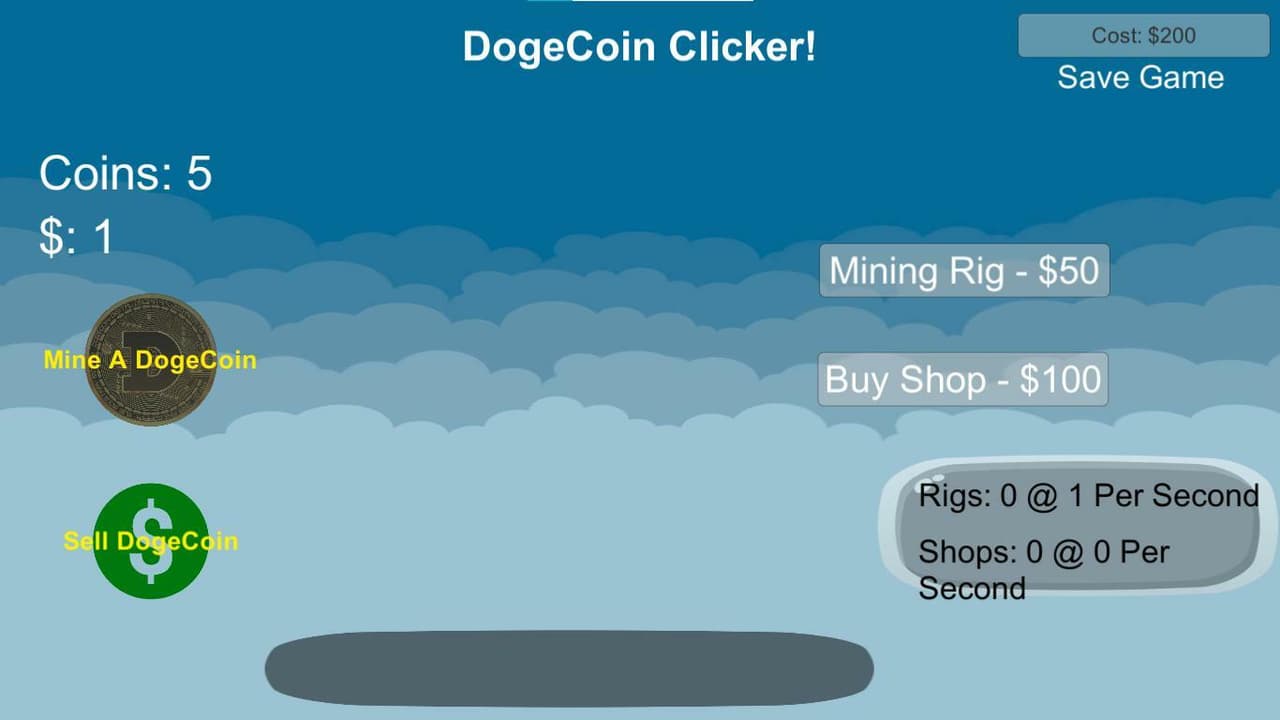 DogeCoin Clicker (Windows)