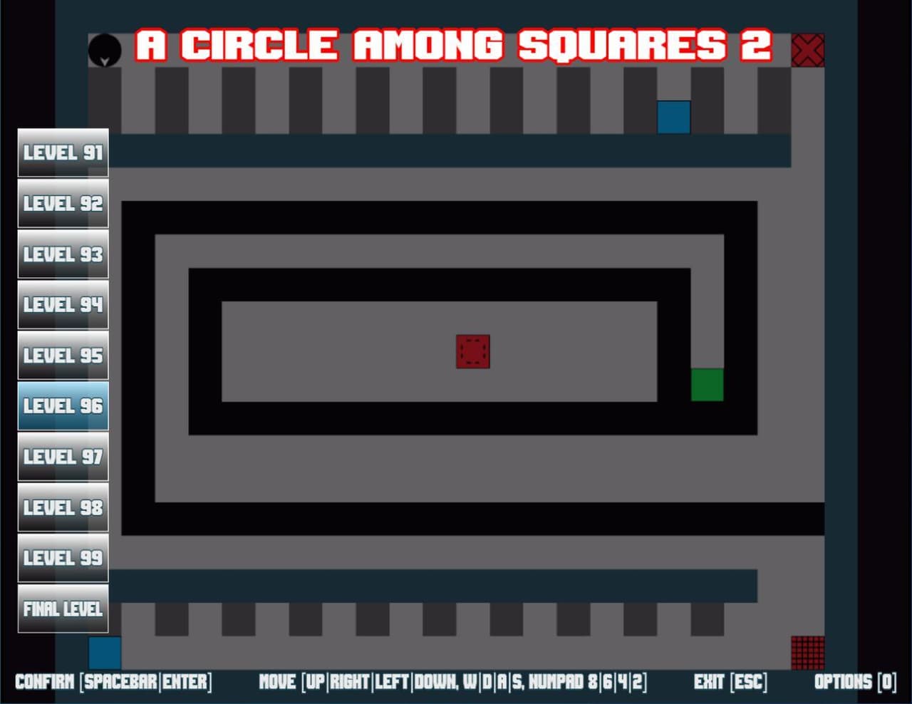 A Circle Among Squares 2