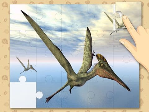Dinosaurs Prehistoric Animals Jigsaw Puzzles: logic game for preschool kids screenshot 4