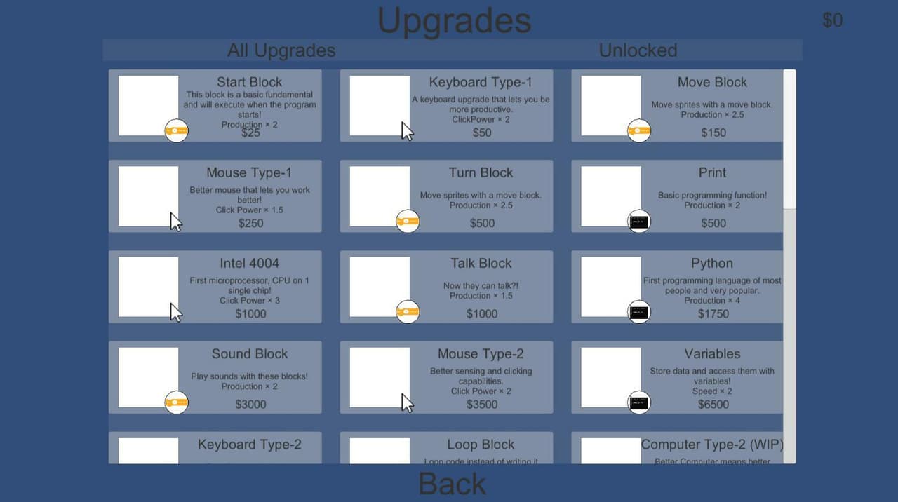 Coding Clicker screenshot 3