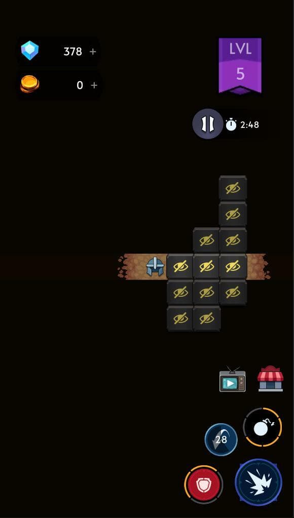 Lucky Shot Puzzle: Roguelike Adventure