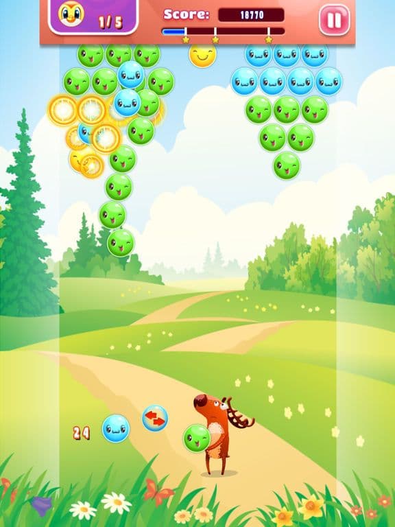 Deer Bubble Hunter - FREE - forest balloon adventure screenshot 4