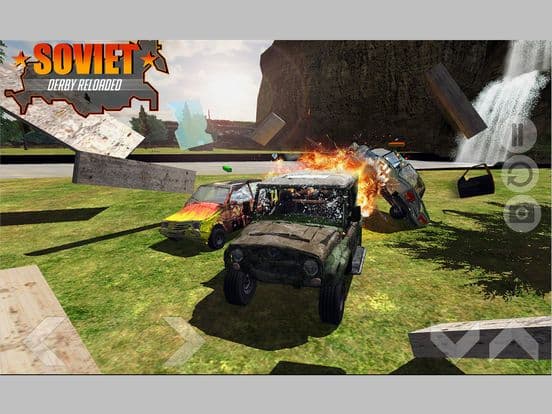 Soviet Car Crash Derby Racing screenshot 2