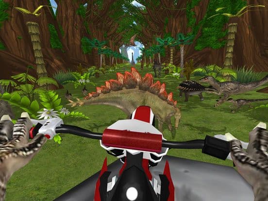 Velociraptor Moto Racer World screenshot 4