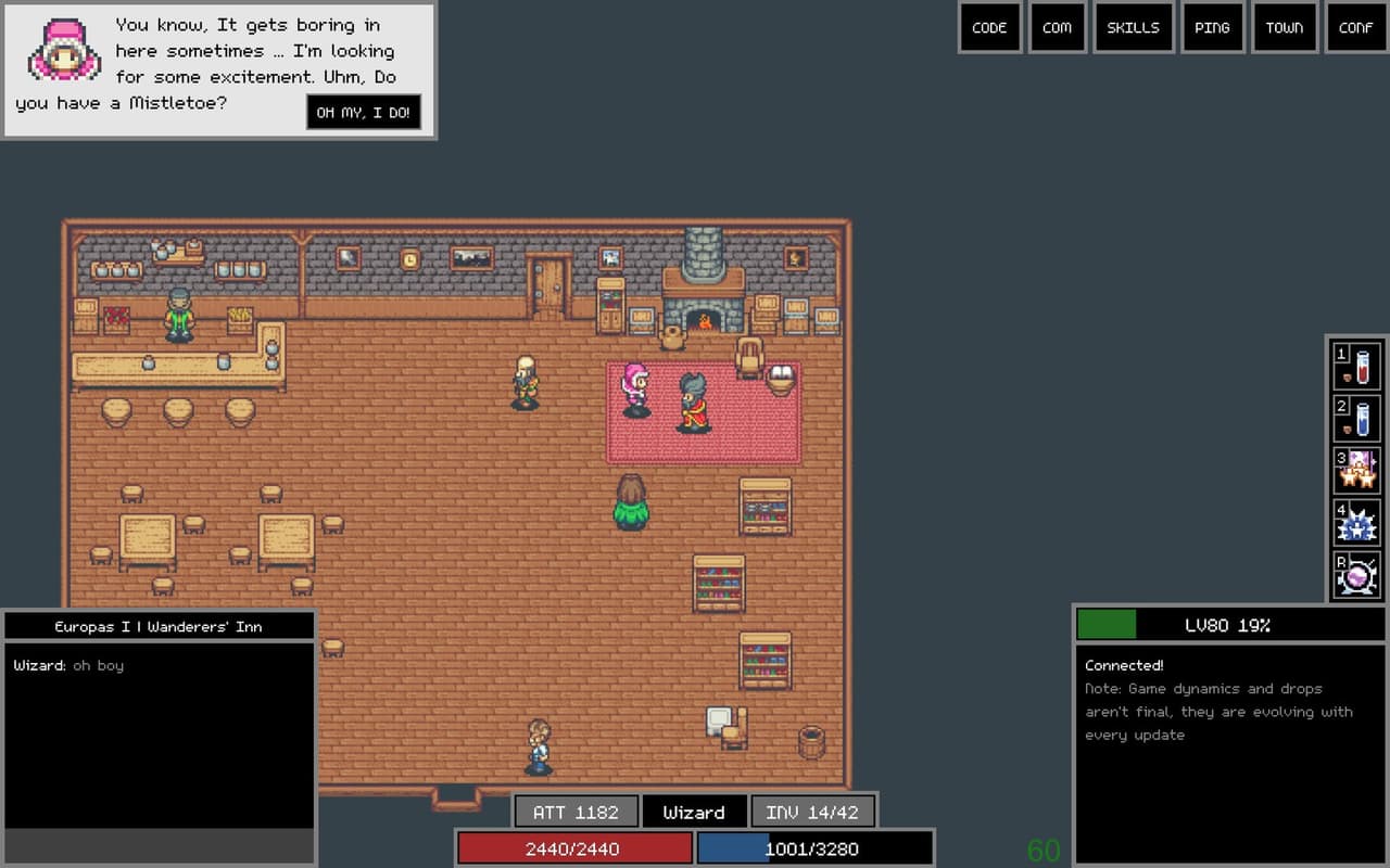 Adventure Land - The Code MMORPG