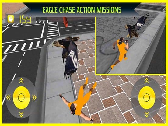 Police Eagle Prisoner Escape - Control City Crime Rate Chase Criminals, Robbers & thieves screenshot 5