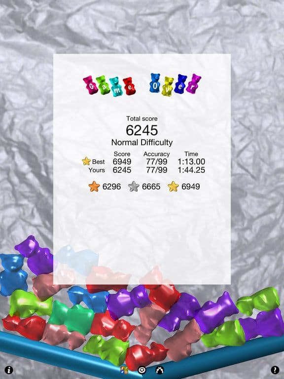 99 Gummy Bears HD, Squishy Match 3