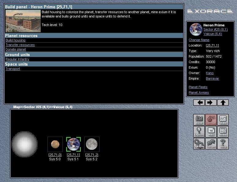 Exorace screenshot 2