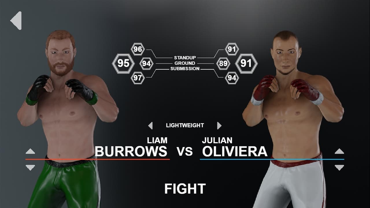 UNDISPUTED MMA screenshot 2