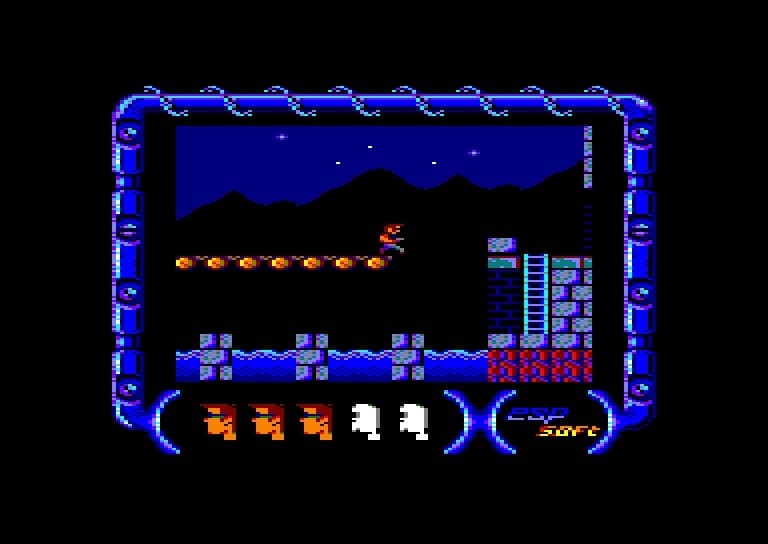 La Guerra de Gamber (Amstrad CPC) screenshot 3