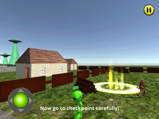 Green Alien-scary grandpa screenshot 5