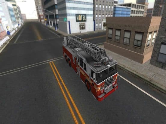 Fire-fighter 911 Emergency Truck Rescue Sim-ulator screenshot 4