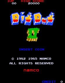 Dig Dug II (1985) screenshot 2