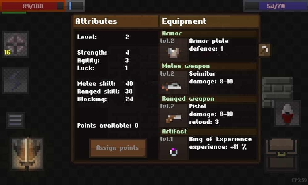 Caves (Roguelike) screenshot 4