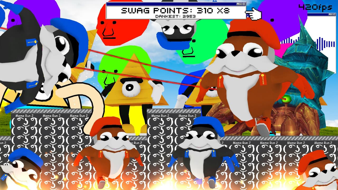 Meme Run 2 screenshot 2
