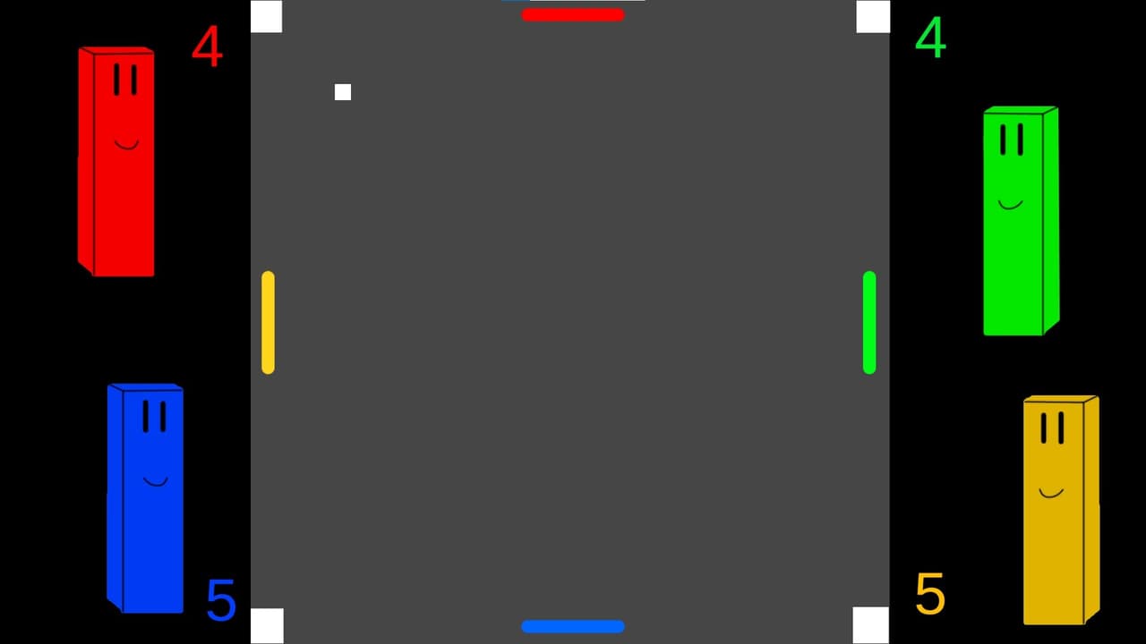 4 Players Pong