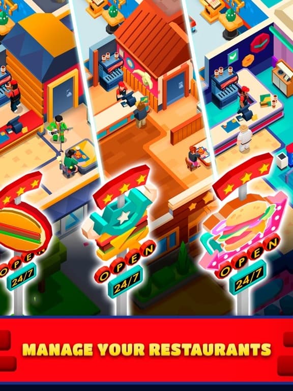 Idle Burger Empire Tycoon—Game screenshot 6
