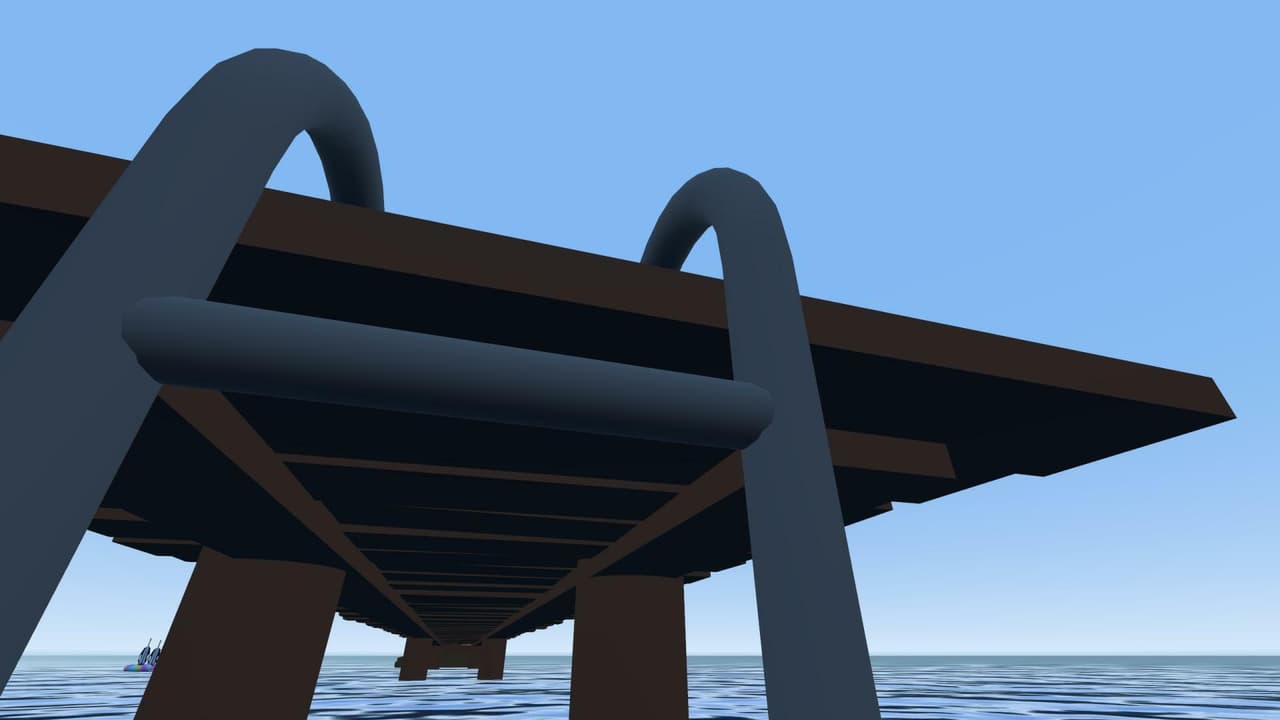 climb a ladder into the ocean screenshot 2