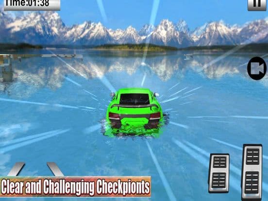 Water Car: Beach AU Racing screenshot 3