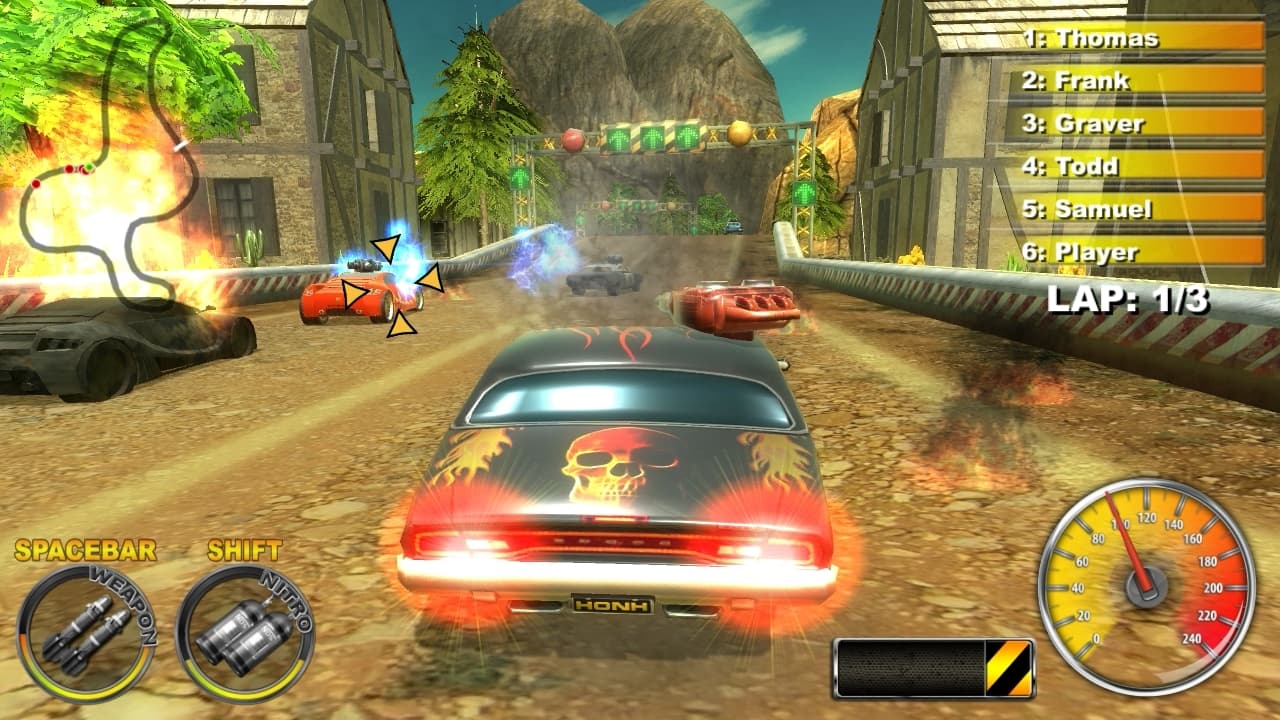 Lethal Brutal Racing screenshot 3