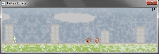 Stickmans Endless Runner Game