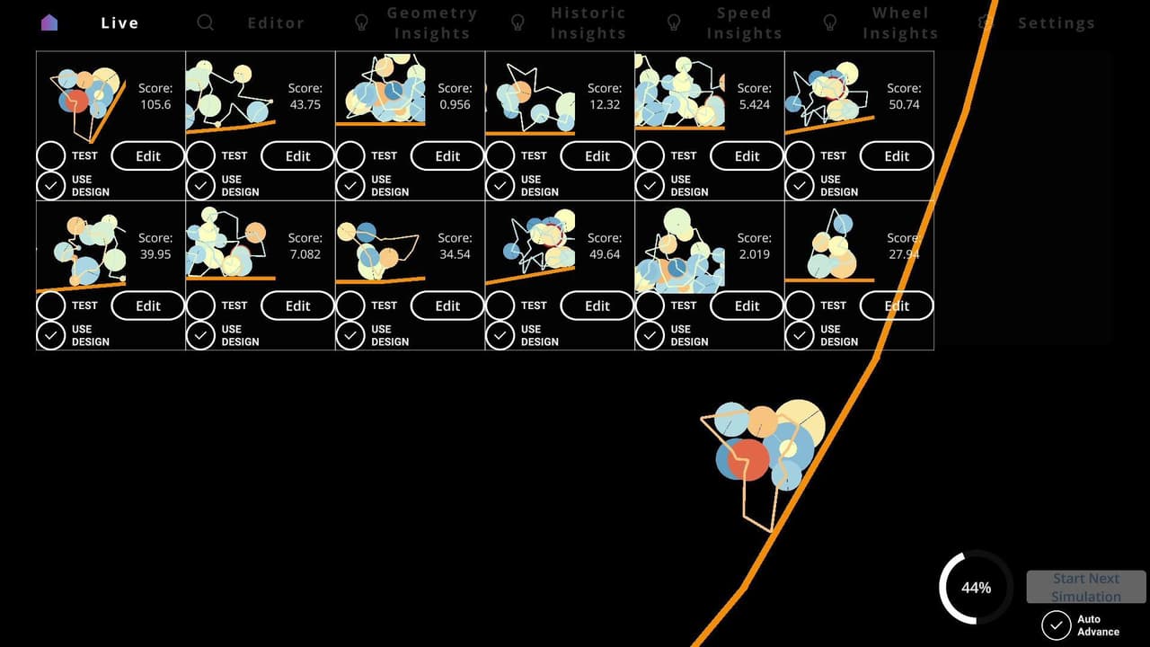Genetic Car Designer screenshot 5