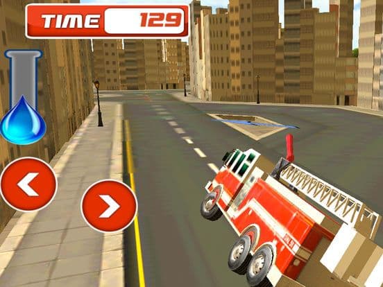 City Fire Fighter Rescue Truck Sim screenshot 3