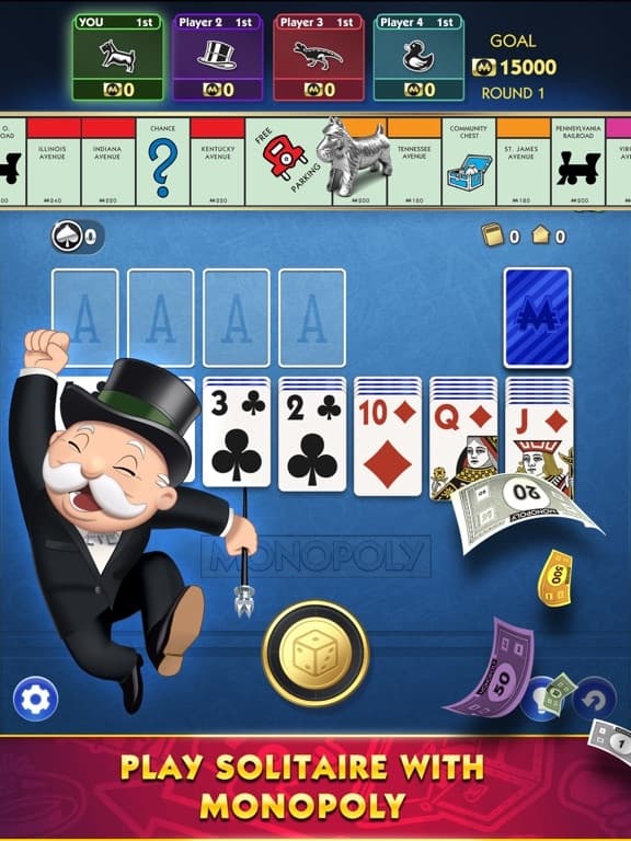 Monopoly Solitaire: Card Game screenshot 2