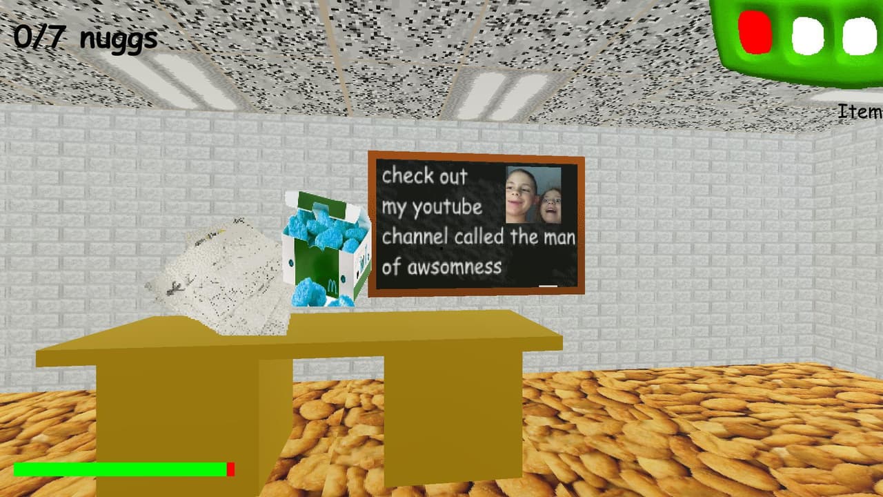 baldi likes nuggs (mod) screenshot 3