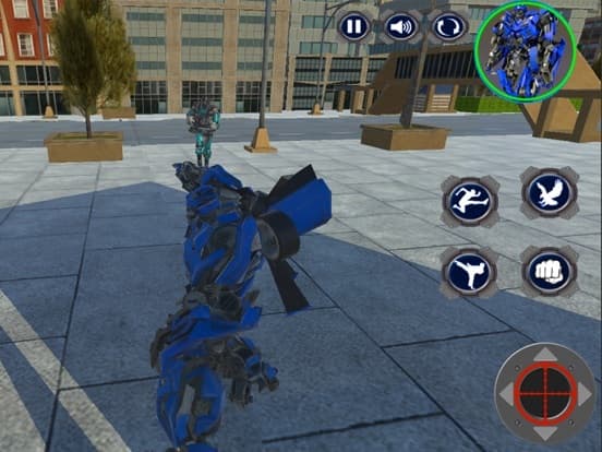 Police Eagle robot battle screenshot 4