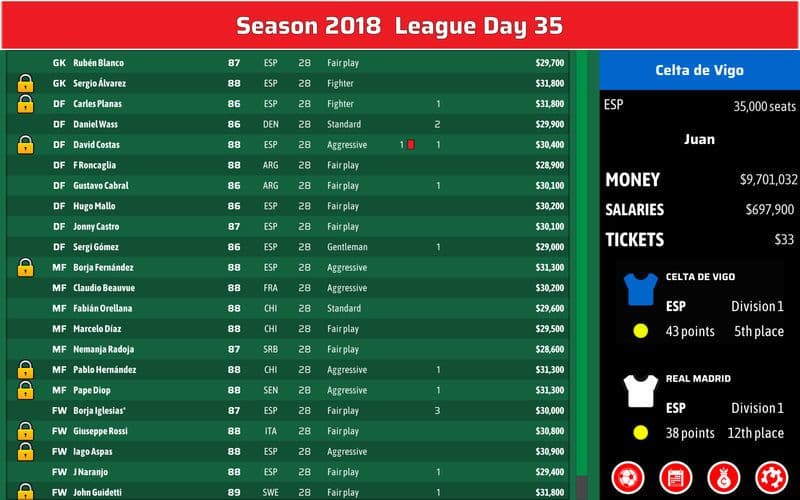 Elifoot 18 PRO screenshot 2