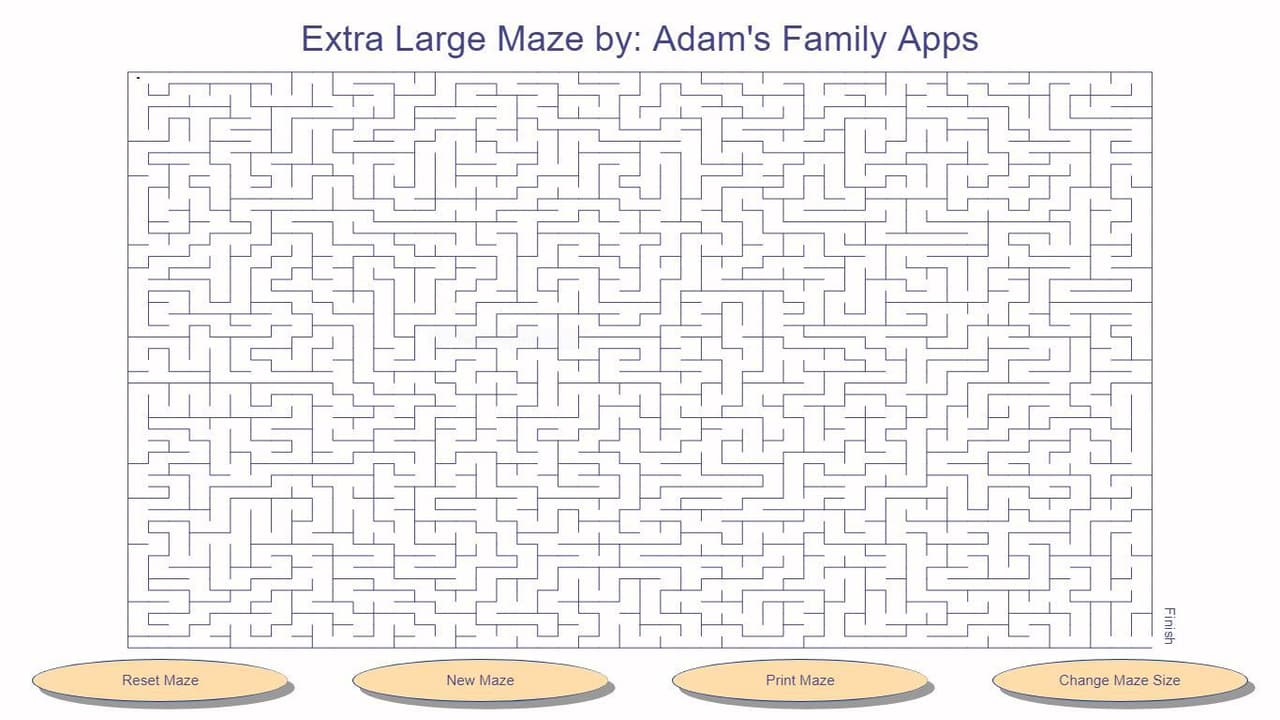 Maze (itch) (Adams Family Apps)