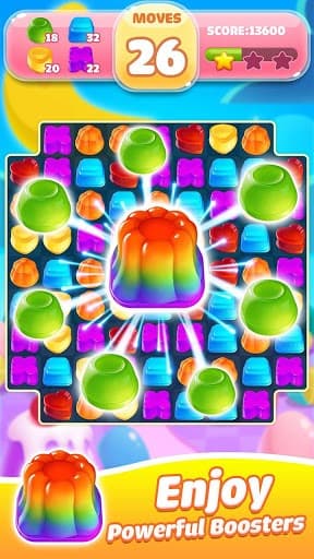 Jelly Jam Blast - A Match 3 Game screenshot 4