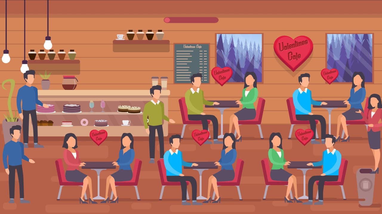 Valentines Cafe screenshot 5