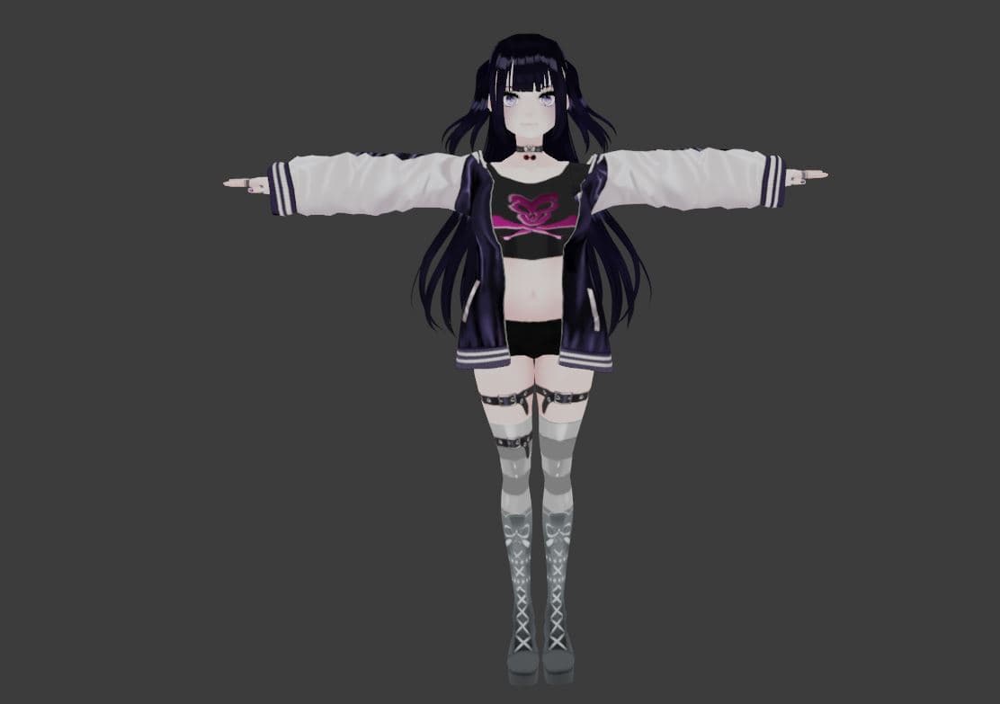 Nami - GAME READY LOW POLY ANIME CHARACTER GIRL screenshot 3