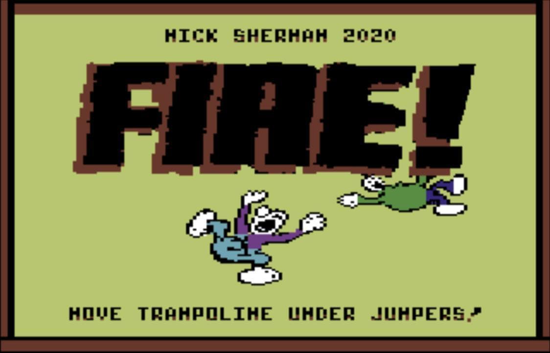 Fire - Game & Watch (C64) screenshot 2
