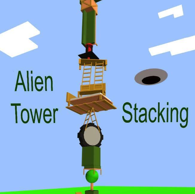 Alien Tower Stacking screenshot 2