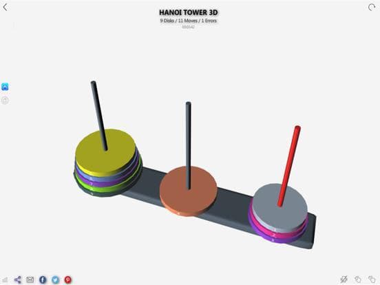 HANOI TOWER 3D screenshot 4