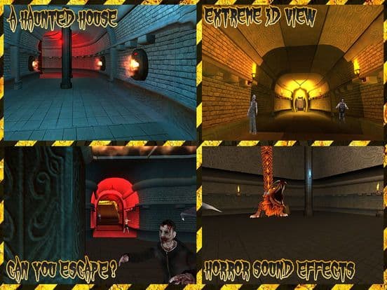 VR- Visit Haunted House 3D Free screenshot 2